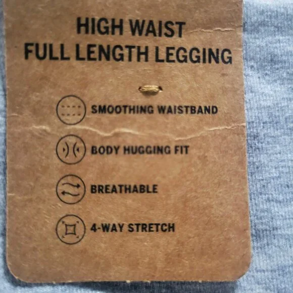 NWT! Victoria Secret PINK High Waist Full Length Legging Rainbow Rhinestone - XL - Picture 8 of 11